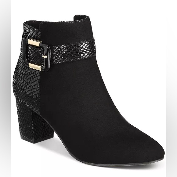 KAREN SCOTT Ivyy Mixed-Media Booties - Picture 2 of 8